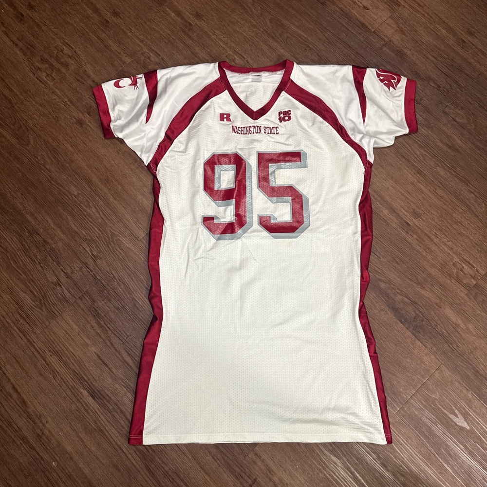 Russell Athletic Washington State Cougars #95 Football Jersey USA 4XL PAC10 Rare